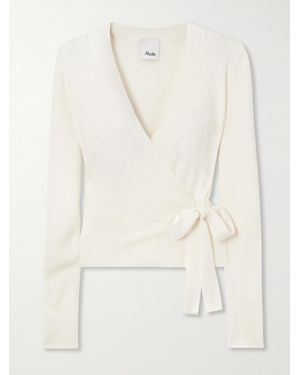Allude Wickel-Cardigan Aus Wolle - Natur