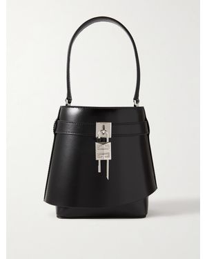 Givenchy Shark Embellished Leather Tote - Black