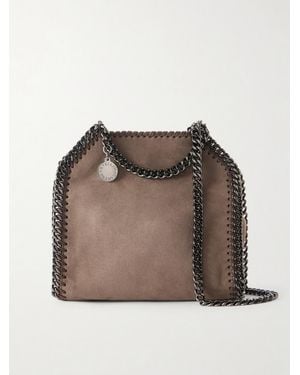 Stella McCartney Falabella Mini Vegetarian Material Shoulder Bag - Brown