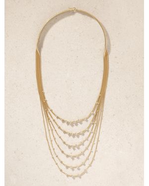 Fernando Jorge Parallel 18-Karat Diamond Necklace - Natural