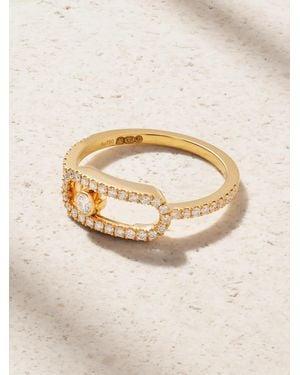 Messika Move Uno 18-Karat Diamond Ring - Metallic