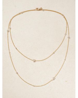 Ole Lynggaard Copenhagen Long Shooting Stars 18-Karat Diamond Necklace - Natural