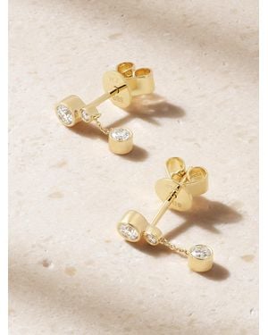 Sophie Bille Brahe Lou Diamant 18-Karat Recycled Diamond Earrings - Natural