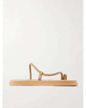 Emme Parsons Bari Pool Leather Sandals - Natural