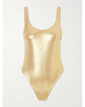 SARA CRISTINA Embellished Swimsuit - White