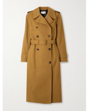 【送料&関税込】Stella McCartney Sand Cotton Trench Coat Women Sand Oversized Belted Trench Coat | Stella McCartney US