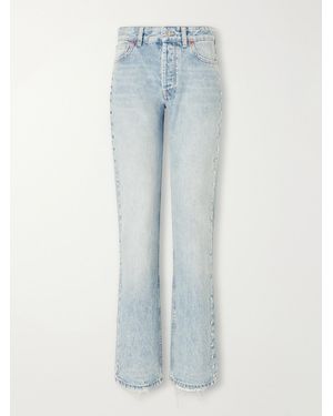 Isabel Marant Dayali Mid-Rise Straight-Leg Jeans - Blue