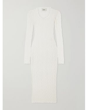 Isabel Marant Belsane Lace Midi Dress - White