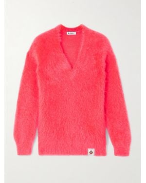 Bally Mohair And Silk-Blend Sweater - Pink