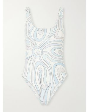 PUCCI Printed Swimsuit - White