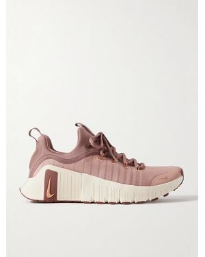 Nike Free Metcon 6 Mesh Sneakers - Pink