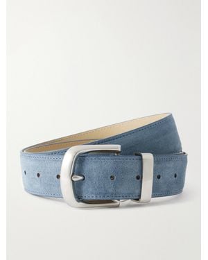 Kallmeyer Johnson Suede Belt - Blue