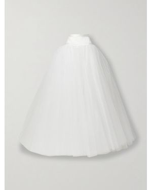 Vivienne Westwood Joe Petticoat Maxirock Aus Tüll Mit Satinbesatz Und Krinoline - Weiß