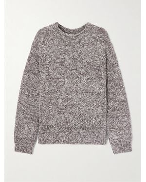 LeKasha Brest Organic Cashmere Sweater - Gray