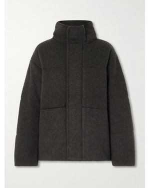 LeKasha Dillon Padded Organic Cashmere Jacket - Black
