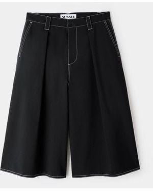 Sunnei Short Trousers - Black