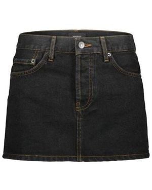 Wardrobe NYC Denim Micro Mini Skirt - Black