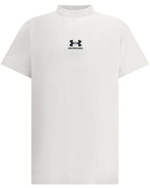 Balenciaga Short -Sleeved T -Shirt - White