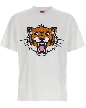 KENZO Short -Sleeved T -Shirt - White
