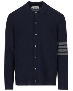 Thom Browne Cardigan - Blue