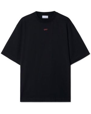 Off-White c/o Virgil Abloh Short Sleeve T -Shirt - Black