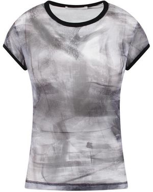 Helmut Lang Short -Sleeved T -Shirt - Grey