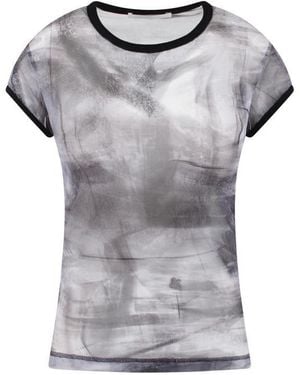 Helmut Lang Short -Sleeved T -Shirt - Grey