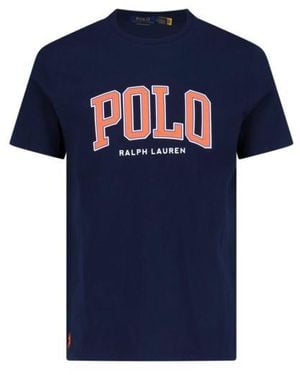 Polo Ralph Lauren Short -Sleeved T -Shirt - Blue
