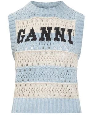 Ganni Jumper - Blue