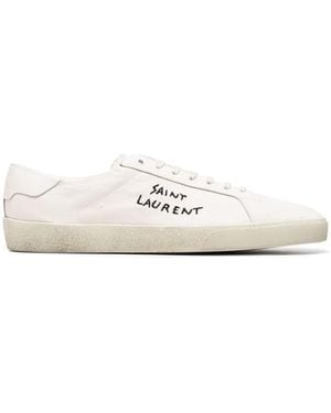 Saint Laurent Trainers - White