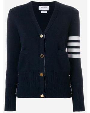 Thom Browne Cardigan - Blue