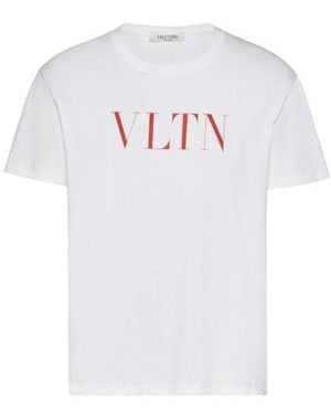 Valentino Garavani Short -Sleeved T -Shirt - White