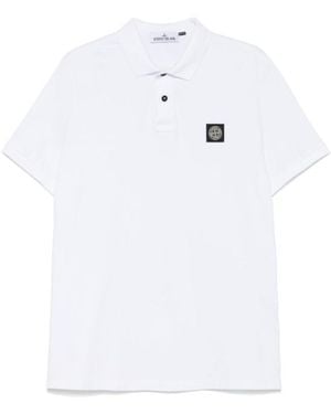 Stone Island Short -Sleeved T -Shirt - White