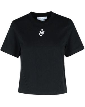 JW Anderson Short Sleeve T -Shirt - Black