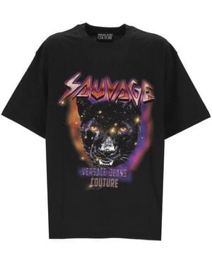 Versace Short Sleeve T -Shirt - Black