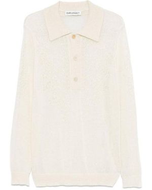 Our Legacy Long -Sleeved T -Shirt - Natural