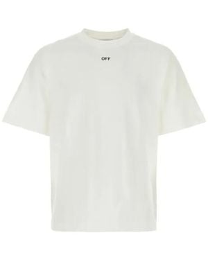Off-White c/o Virgil Abloh Short Sleeve T -Shirt - White