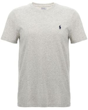Polo Ralph Lauren Short -Sleeved T -Shirt - Gray