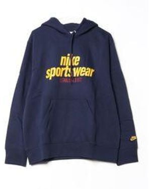 Nike Hooded T -Shirt - Blue
