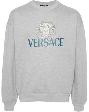 【送料&関税込】Versace Long Sleeve Cotton Blend T-shirt Versace Underwear T-shirt with long sleeves | Men's Clothing