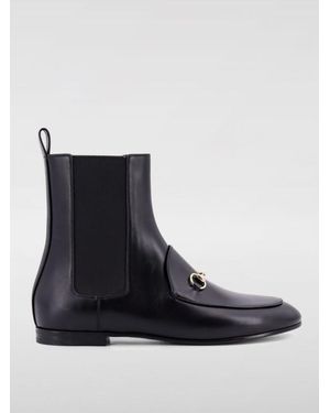 シューズ・サンダルその他 GUCCI Signorina black leather boot 827860_AADP3_1000_001_100_0000