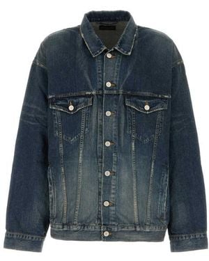 ジャケット BALENCIAGA Denim jacket with satin laces Denim jacket with satin laces BALENCIAGA - Nugnes1920