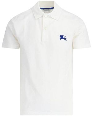 Burberry Polo T -Shirt - White