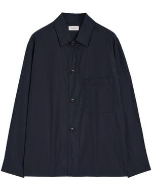 Lemaire Long -Sleeved Shirt - Blue