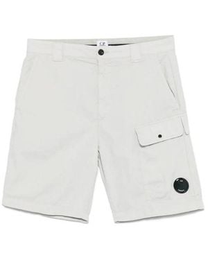 C.P. Company Short Trousers - White