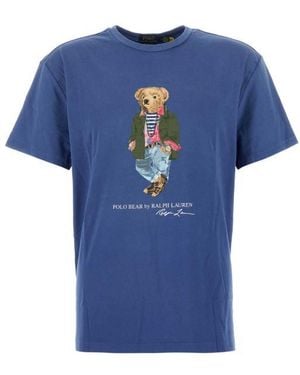 Polo Ralph Lauren Short -Sleeved T -Shirt - Blue