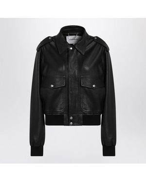 Halfboy Zipped Over Bomber Jacket in Gray | Lyst