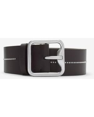 Burberry Leather Belt - Black