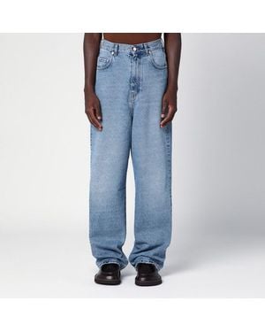 Séfr Trashed Mid Denim Jeans in Blue for Men | Lyst