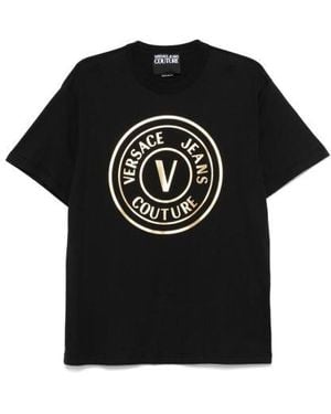 Versace Short -Sleeved T -Shirt - Black